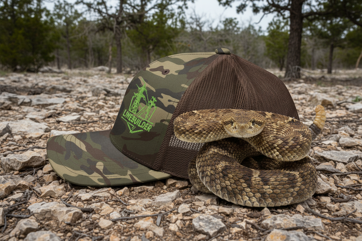 Camouflage trucker hat